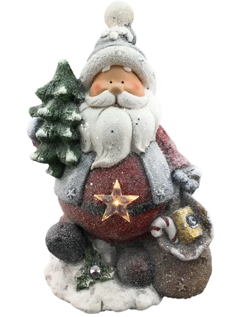 Kerstman Joe 43cm