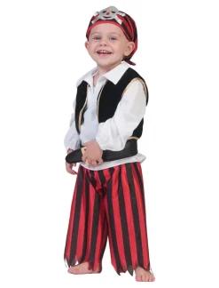 Kinderkostuum Baby Piraat - Maat 86