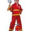Kinderkostuum Brandweerman Sam - Maat 140