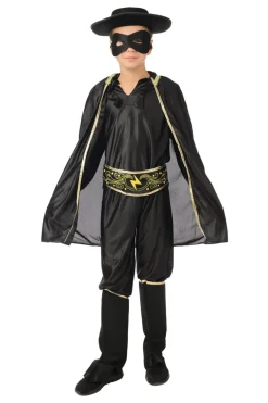 Kinderkostuum Gemaskerde Bandiet - Zorro - 5-6 jaar