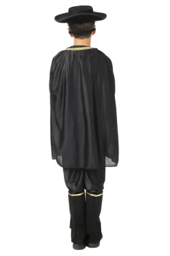 Kinderkostuum Gemaskerde Bandiet - Zorro - 5-6 jaar