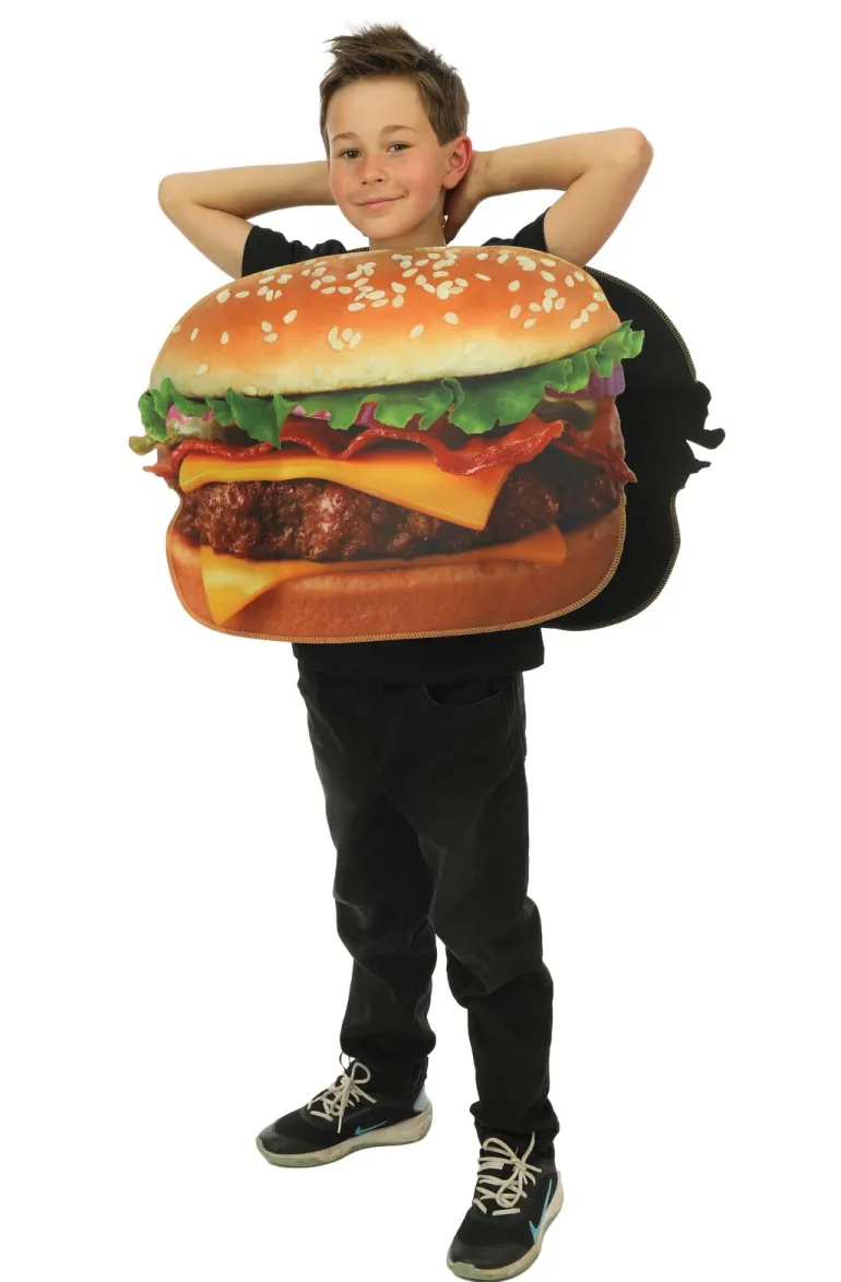 Kinderkostuum Hamburger - Foam - One Size