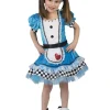 Kinderkostuum Jurk Alice in Wonderland Meisje - Maat 152