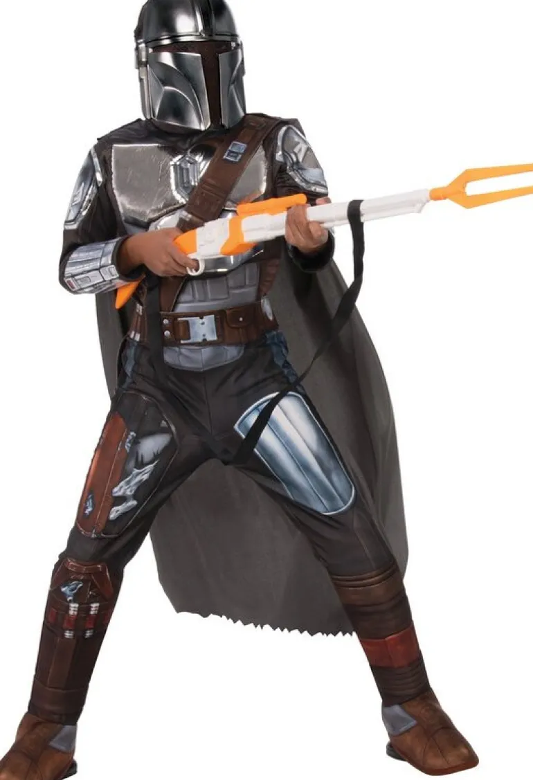 Kinderkostuum Luxe The Mandalorian - 5-6 jaar