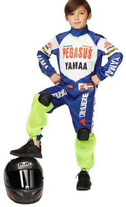 Kinderkostuum Motor Racer - Maat 152