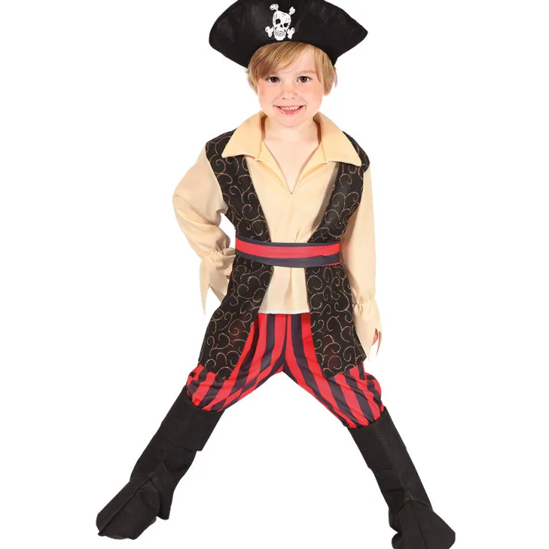 Kinderkostuum Piraat Rocco - 3-4 jaar