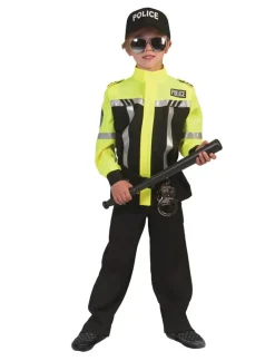 Kinderkostuum Politie Agent Sam - Maat 116