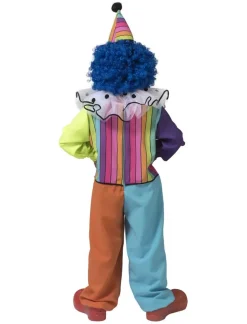 Kinderkostuum Rainbow Clown Jongen - Maat 104