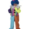 Kinderkostuum Rainbow Clown Jongen - Maat 116