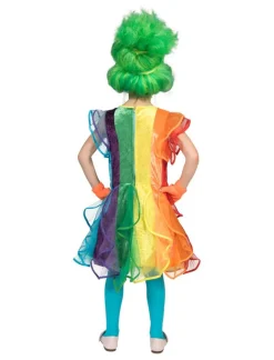 Kinderkostuum Regenboog Prinsessenjurk - Maat 128