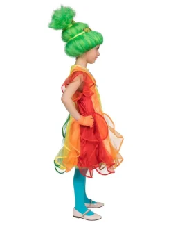 Kinderkostuum Regenboog Prinsessenjurk - Maat 140