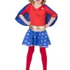 Kinderkostuum Super Girl - Maat 152