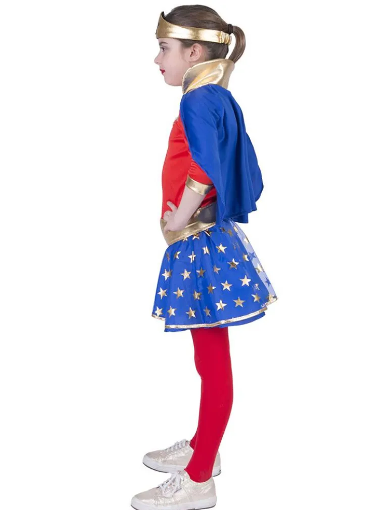 Kinderkostuum Super Girl - Maat 140