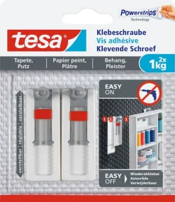 Klevende Schroef behang en pleisterwerk (2 stuks) 1 kg