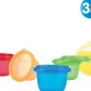 Kom met zuigring met Lepel en Deksel - Roze - 6m+