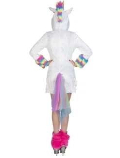 Kostuum Eenhoorn Jurk Rainbow - Maat 36/38