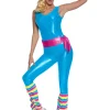 Kostuum Fitness Barbie Jumpsuit  - M