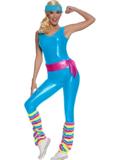 Kostuum Fitness Barbie Jumpsuit  - L