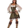 Kostuum Jurk Lady Marian Robin Hood - Maat 40/42