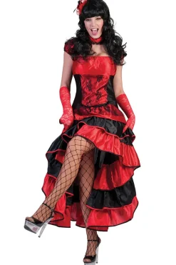 Kostuum Jurk Saloon Girl - Maat 40/42