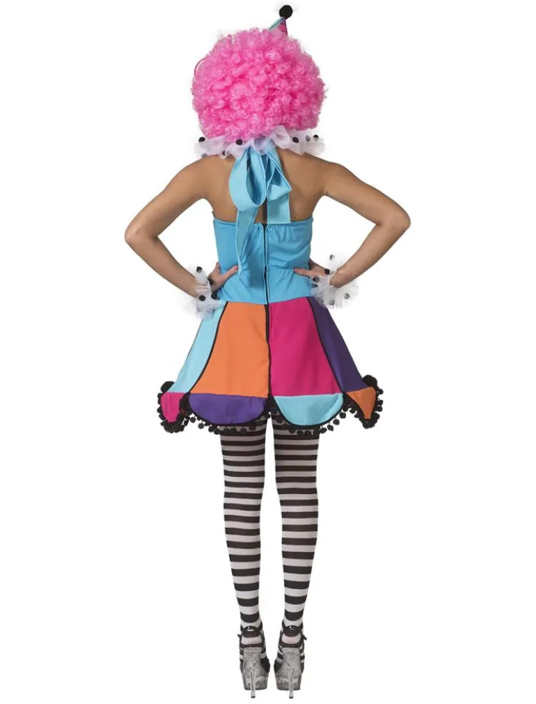 Kostuum Rainbow Clown - Maat 40/42