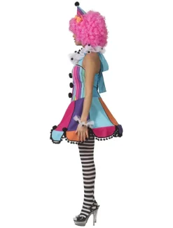 Kostuum Rainbow Clown - Maat 44/46
