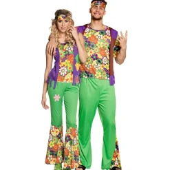 Kostuum Woodstock Hippie Man - M/L