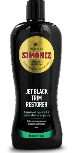 Kunststof bumper zwart 0,5 L