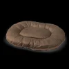 Kussen beige / grijs 60 x 45 x 7,5 cm