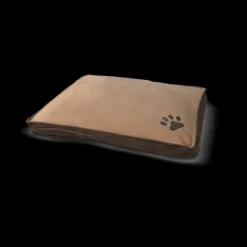 Kussen taupe / beige 74 x 52 x 8 cm