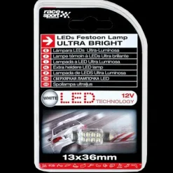 Lamp 13 x 36 mm wit