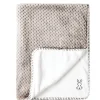 Lapidou Plaid Grijs/Wit 75x100 cm