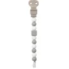 Lapidou Silicone Fopspeenhouder Grijs-wit