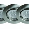 Led 3 x GU10 3,7W satin