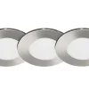 Led 3 x 4,6W satin IP 65