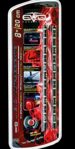 Ledstrip rood 20 cm