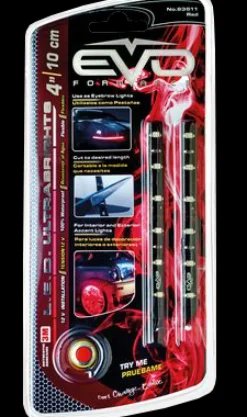 Ledstrip rood 10 cm