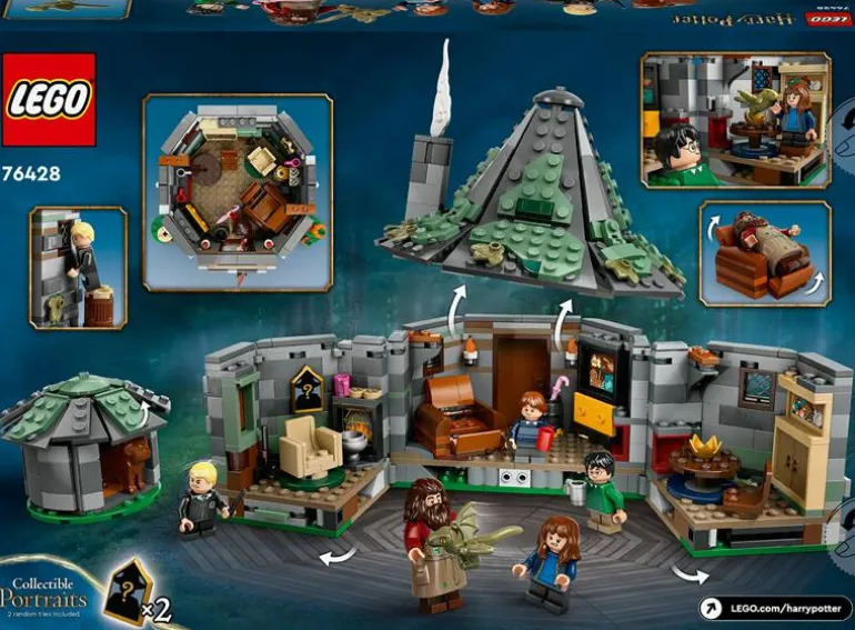 LEGO Harry Potter 76428 Hagrids huisje: onverwacht bezoek