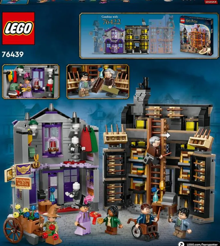 LEGO Harry Potter 76439 Olivanders & Madame Mallekins gewaden
