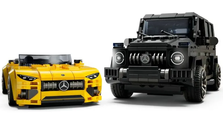 LEGO Speed Champions 76924 Mercedes-AMG G 63 en Mercedes-AMG SL 62