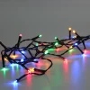 Lichtsnoer met 80 lampjes multicolor LED - 6m
