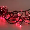 Lichtsnoer met 80 lampjes rood LED - 6m