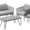 Loungeset Julie - Aluminium