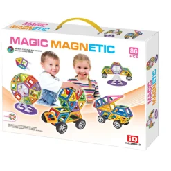 Magnetische blokjes 86-delig