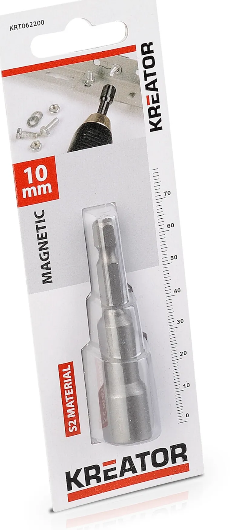 Magnetische dopsleutelbit 10 mm