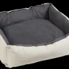 Mand Rupa beige/grijs 65x60x20 cm