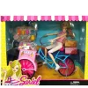 Mannequinpop Lisa + fiets