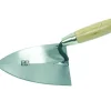Metserstruweel Brussel met handvat in hout
