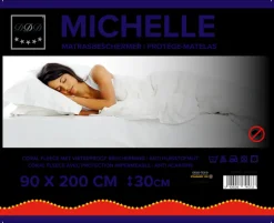 Michelle matrasbeschermer 90 x 200 cm