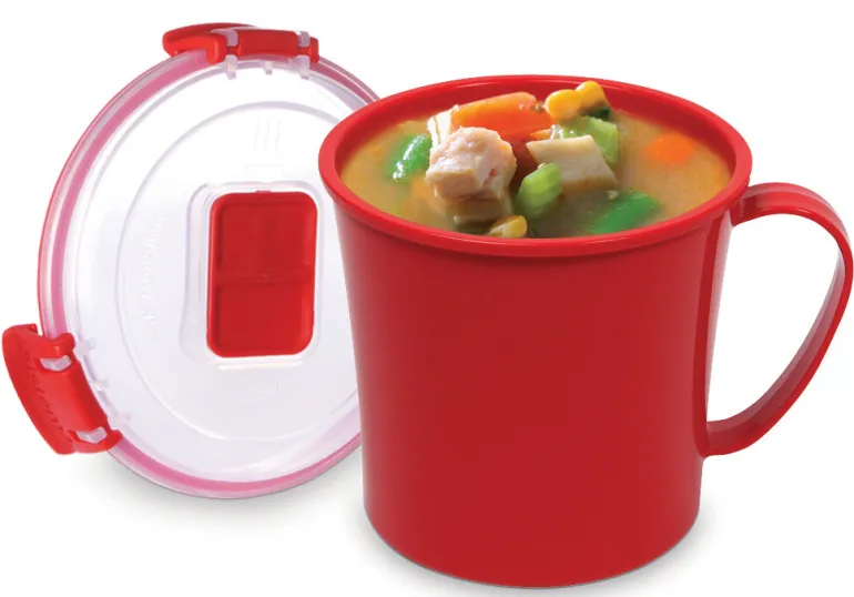 Microwave soup mug 656 ml